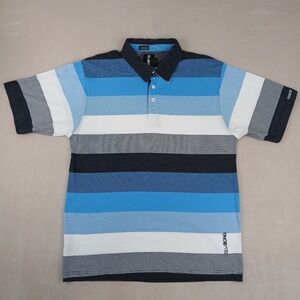 Vintage Billabong Large Mens Polo Shirt Knit California FLAW Boxy 21x28 ** Small